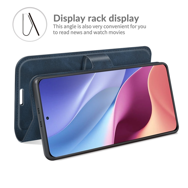 For Xiaomi Poco F3 / Redmi K40/K40 Pro Retro Calf Pattern Buckle Horizontal Flip Leather Case with Holder & Card Slots & Wallet