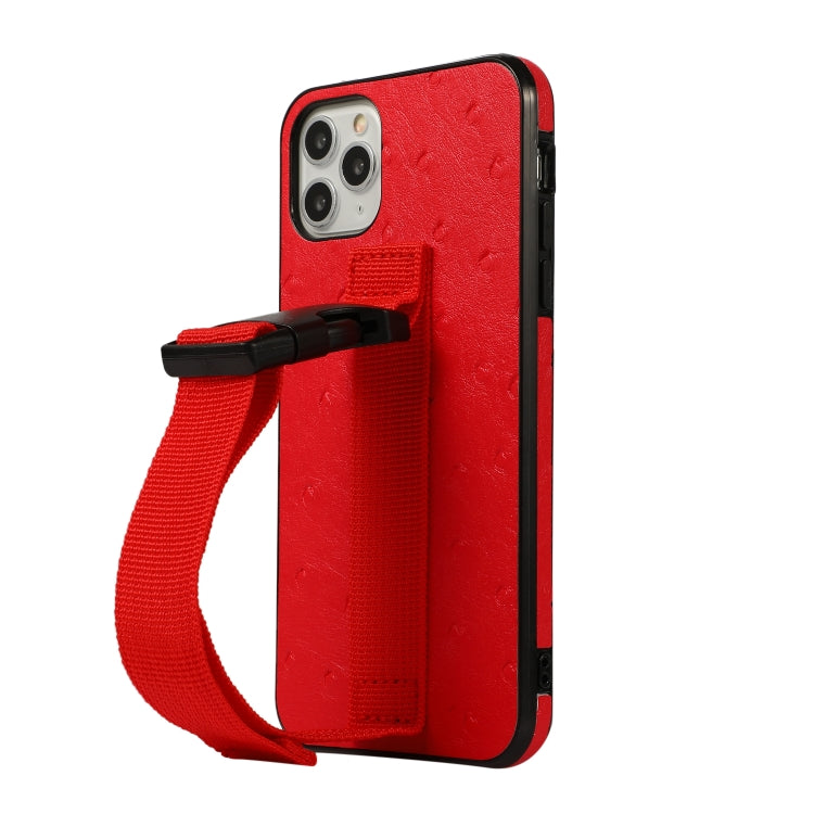 For iPhone 12 mini Sport Armband PC + PU Leather Back Cover Case with Strap & Holder Function