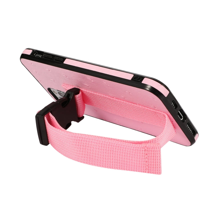 For iPhone 11 Sport Armband PC + PU Leather Back Cover Case with Strap & Holder Function
