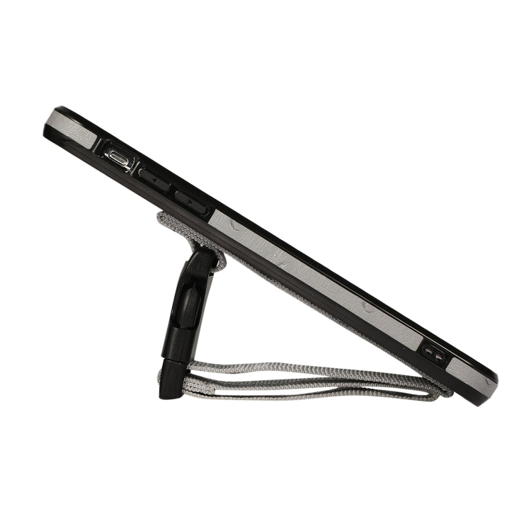 For iPhone 11 Pro Max Sport Armband PC + PU Leather Back Cover Case with Strap & Holder Function