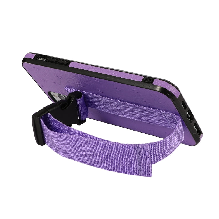 For iPhone 11 Pro Sport Armband PC + PU Leather Back Cover Case with Strap & Holder Function
