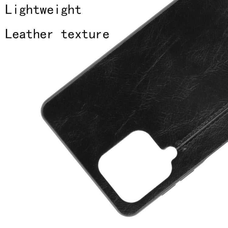 For Samsung Galaxy F62/M62 Shockproof Sewing Cow Pattern Skin PC + PU + TPU Case