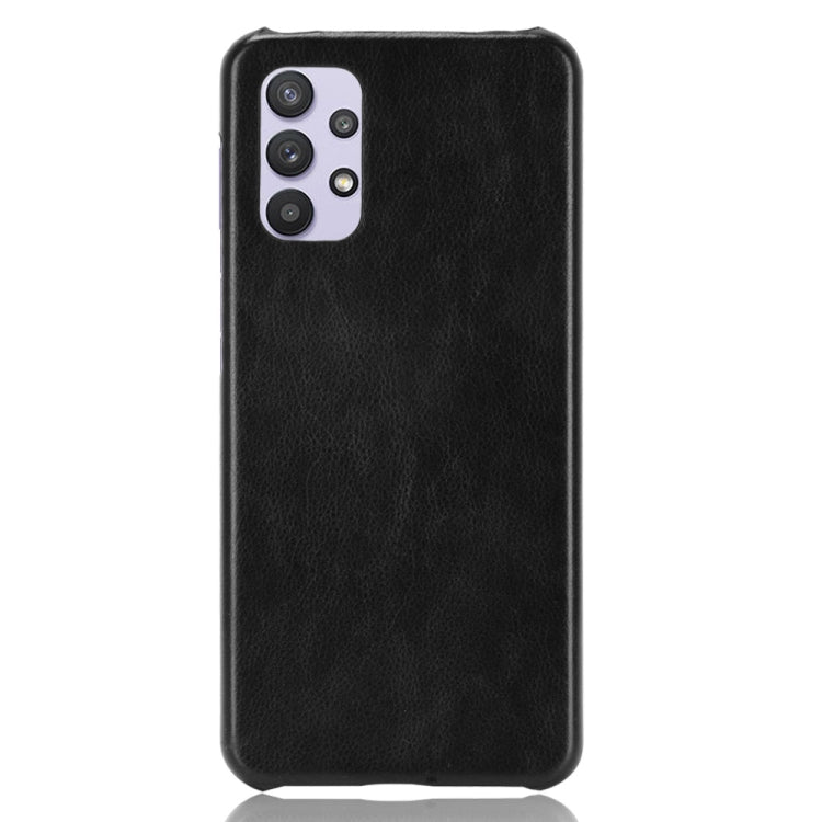 For Samsung Galaxy A32 5G Shockproof Litchi Texture PC + PU Case