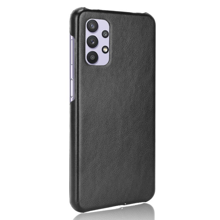 For Samsung Galaxy A32 5G Shockproof Litchi Texture PC + PU Case