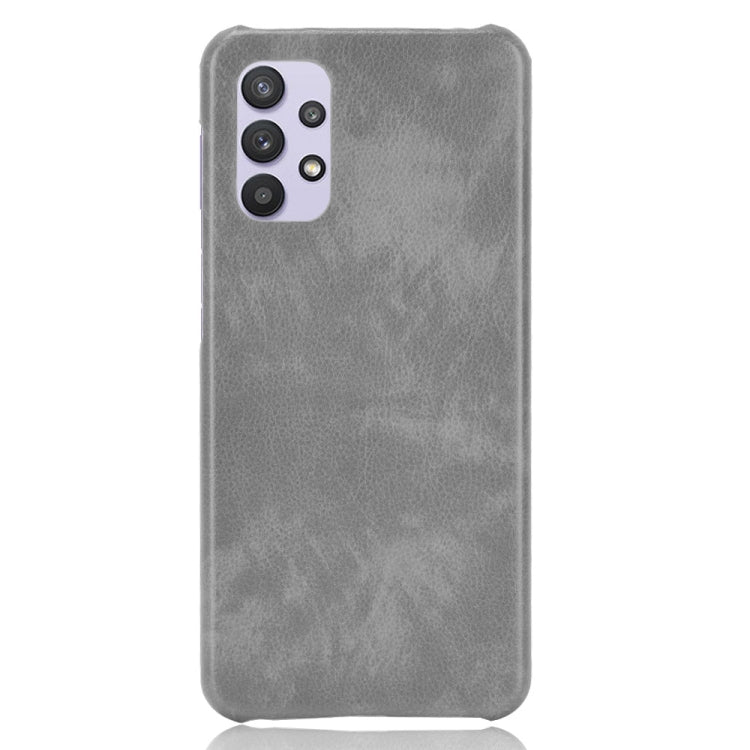 For Samsung Galaxy A32 5G Shockproof Litchi Texture PC + PU Case