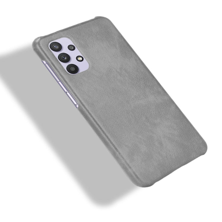 For Samsung Galaxy A32 5G Shockproof Litchi Texture PC + PU Case