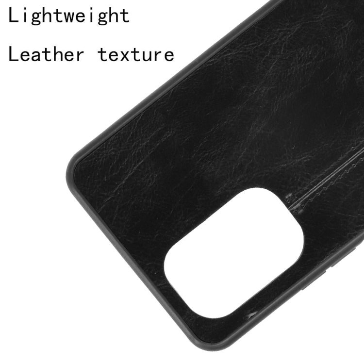For Xiaomi Redmi K40 / K40 Pro Shockproof Sewing Cow Pattern Skin PC + PU + TPU Case