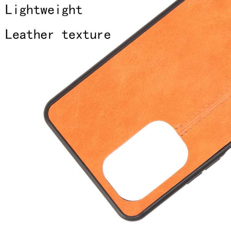 For Xiaomi Redmi K40 / K40 Pro Shockproof Sewing Cow Pattern Skin PC + PU + TPU Case
