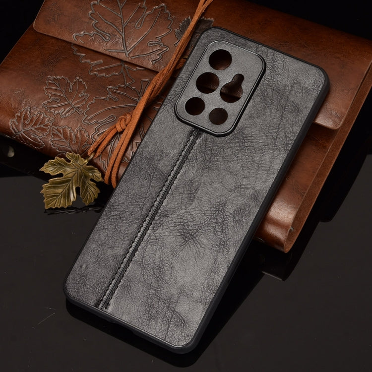 For Meizu 18 Pro Shockproof Sewing Cow Pattern Skin PC + PU + TPU Case