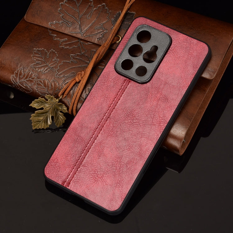 For Meizu 18 Pro Shockproof Sewing Cow Pattern Skin PC + PU + TPU Case