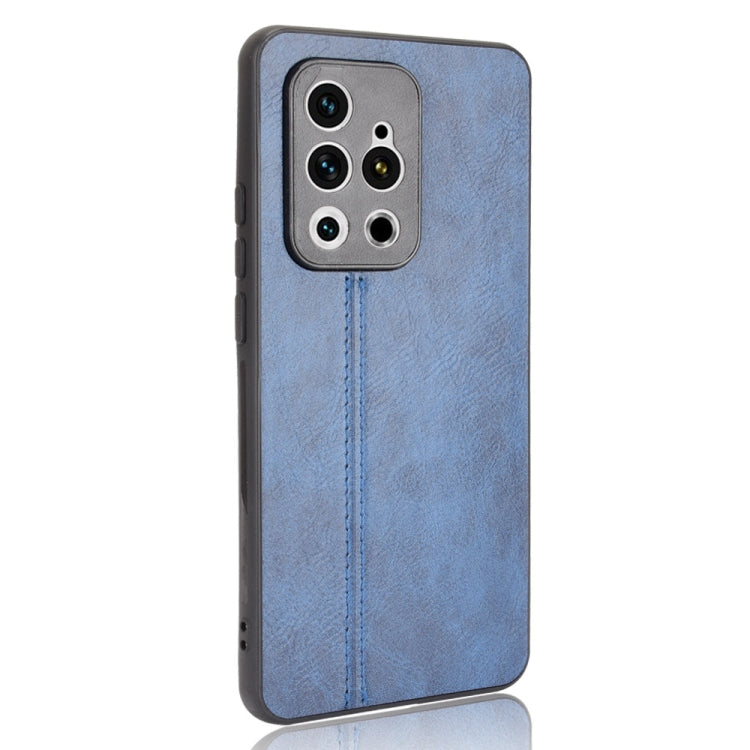 For Meizu 18 Pro Shockproof Sewing Cow Pattern Skin PC + PU + TPU Case