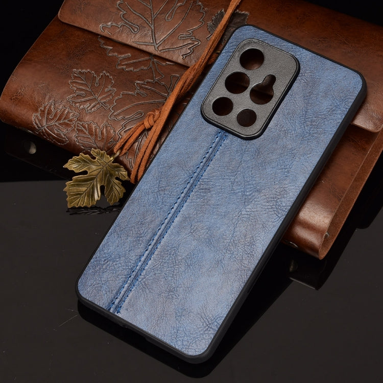 For Meizu 18 Pro Shockproof Sewing Cow Pattern Skin PC + PU + TPU Case