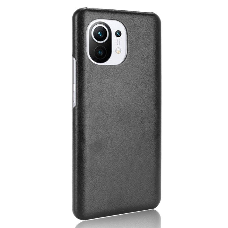 For Xiaomi Mi 11 Shockproof Litchi Texture PC + PU Case