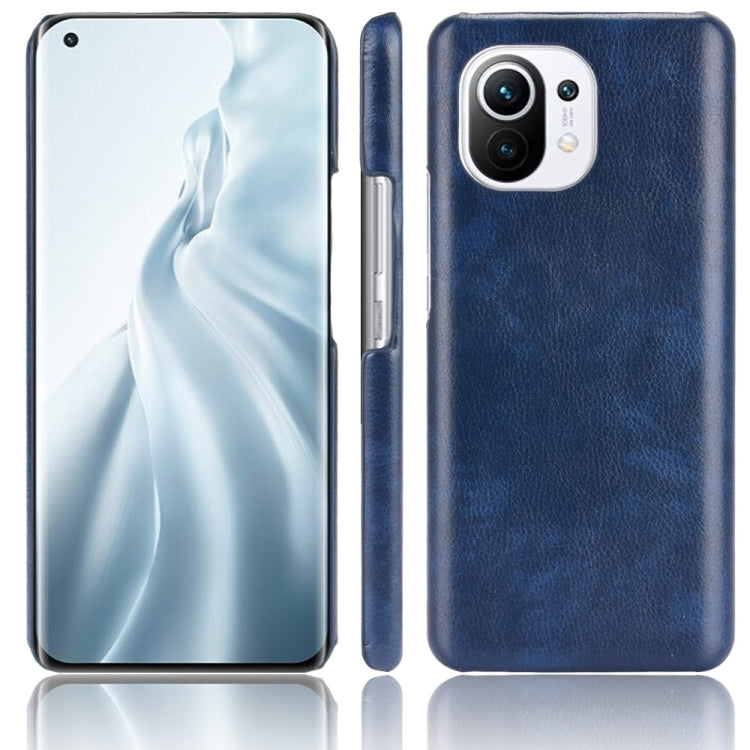 For Xiaomi Mi 11 Shockproof Litchi Texture PC + PU Case