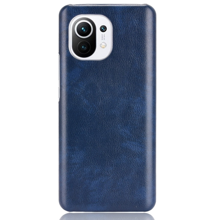 For Xiaomi Mi 11 Shockproof Litchi Texture PC + PU Case