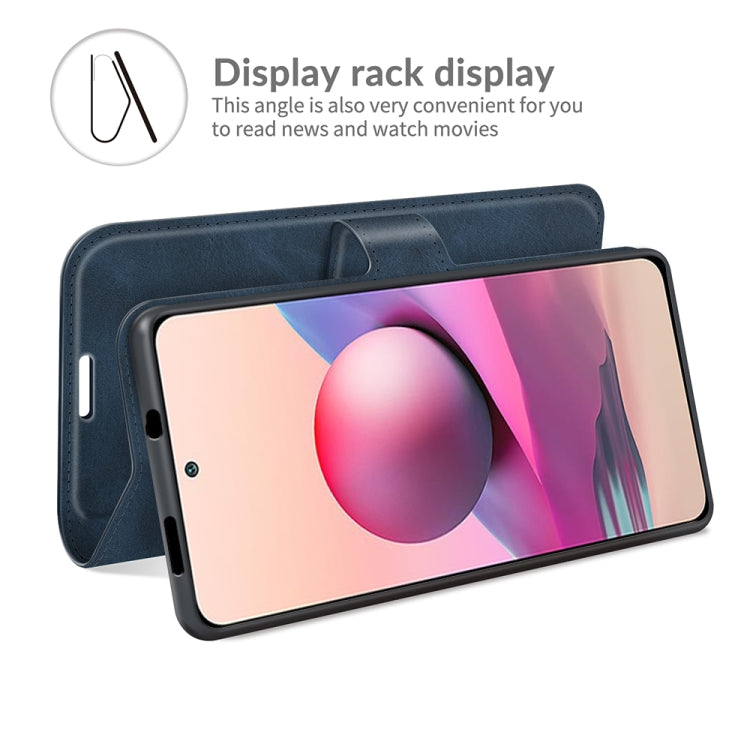 For Xiaomi Redmi Note 10 4G /Redmi Note 10S Retro Calf Pattern Buckle Horizontal Flip Leather Case with Holder & Card Slots & Wallet