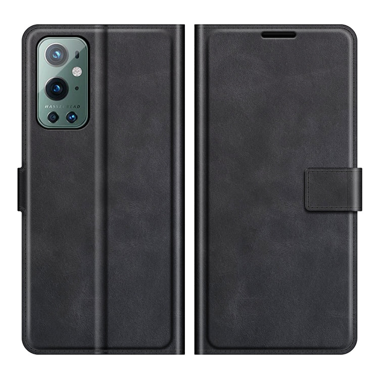 For OnePlus 9 Pro Retro Calf Pattern Buckle Horizontal Flip Leather Case with Holder & Card Slots & Wallet