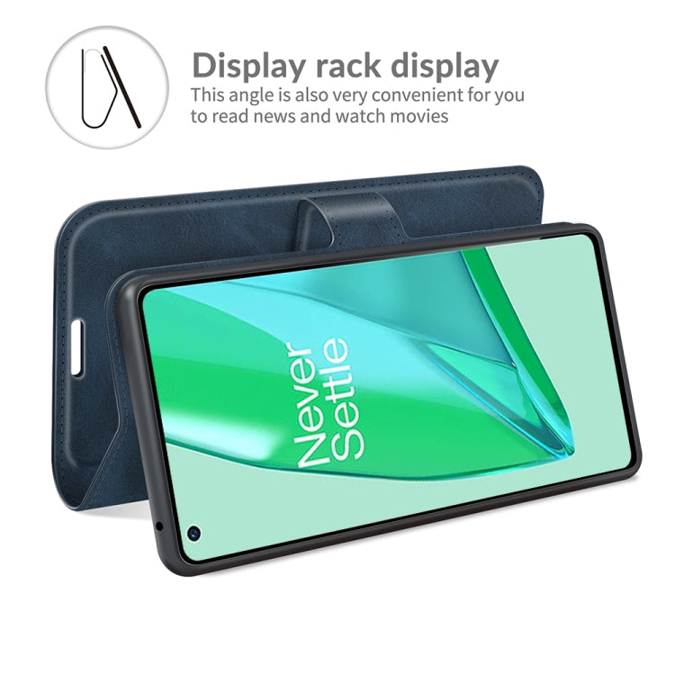 For OnePlus 9 Pro Retro Calf Pattern Buckle Horizontal Flip Leather Case with Holder & Card Slots & Wallet