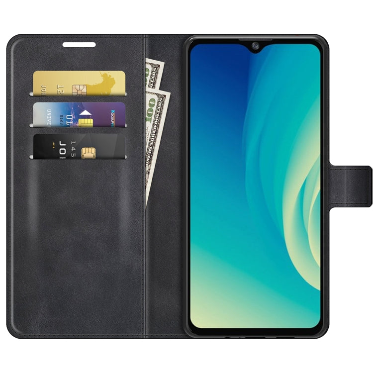 For ZTE Blade A7S 2020 Retro Calf Pattern Buckle Horizontal Flip Leather Case with Holder & Card Slots & Wallet