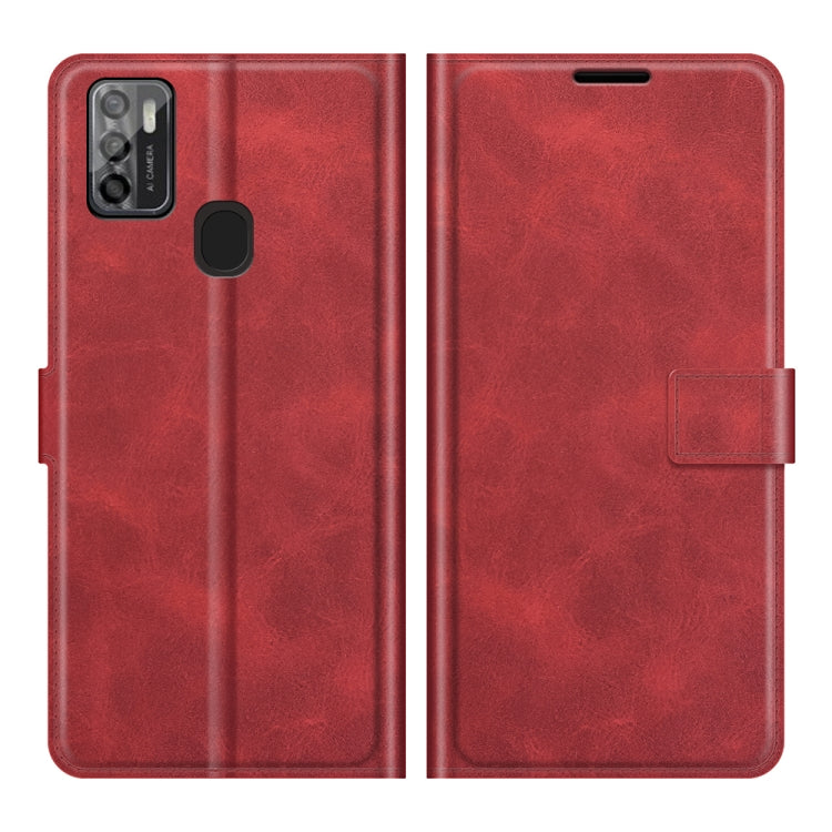 For ZTE Blade A7S 2020 Retro Calf Pattern Buckle Horizontal Flip Leather Case with Holder & Card Slots & Wallet