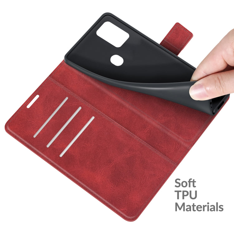 For ZTE Blade A7S 2020 Retro Calf Pattern Buckle Horizontal Flip Leather Case with Holder & Card Slots & Wallet