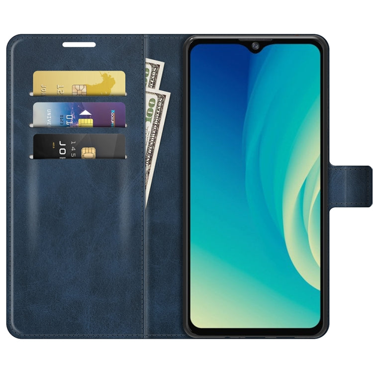 For ZTE Blade A7S 2020 Retro Calf Pattern Buckle Horizontal Flip Leather Case with Holder & Card Slots & Wallet