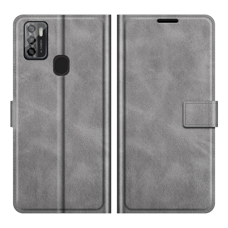 For ZTE Blade A7S 2020 Retro Calf Pattern Buckle Horizontal Flip Leather Case with Holder & Card Slots & Wallet