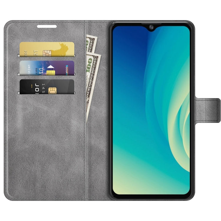 For ZTE Blade A7S 2020 Retro Calf Pattern Buckle Horizontal Flip Leather Case with Holder & Card Slots & Wallet