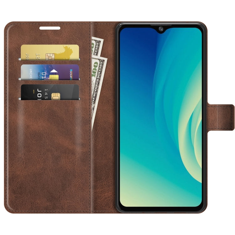 For ZTE Blade A7S 2020 Retro Calf Pattern Buckle Horizontal Flip Leather Case with Holder & Card Slots & Wallet