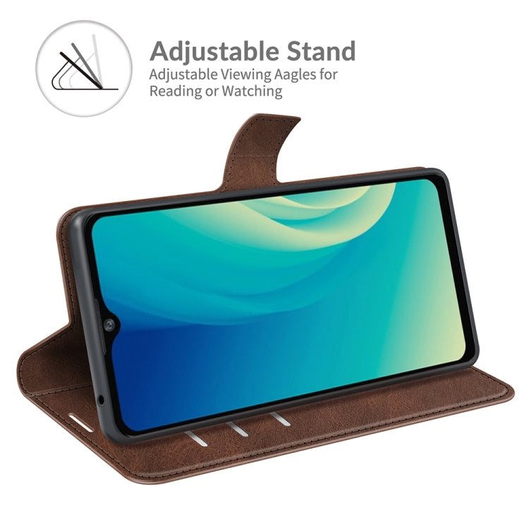 For ZTE Blade A7S 2020 Retro Calf Pattern Buckle Horizontal Flip Leather Case with Holder & Card Slots & Wallet