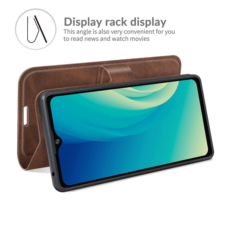 For ZTE Blade A7S 2020 Retro Calf Pattern Buckle Horizontal Flip Leather Case with Holder & Card Slots & Wallet