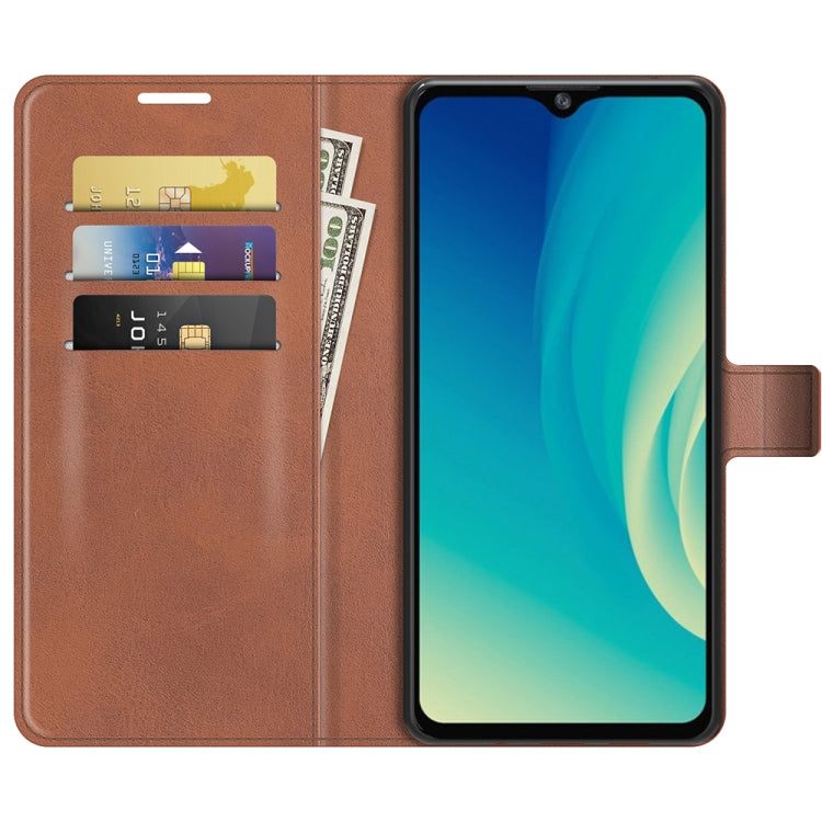 For ZTE Blade A7S 2020 Retro Calf Pattern Buckle Horizontal Flip Leather Case with Holder & Card Slots & Wallet