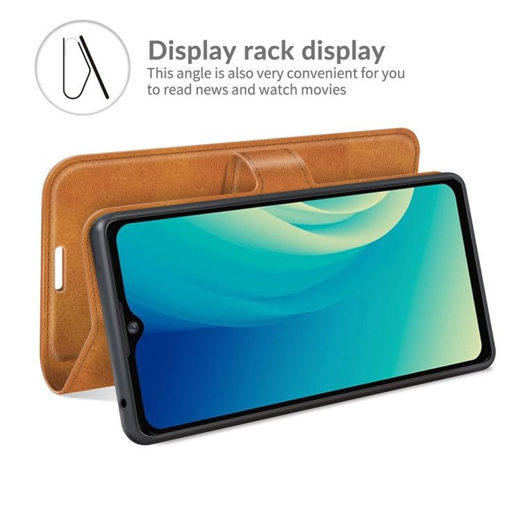 For ZTE Blade A7S 2020 Retro Calf Pattern Buckle Horizontal Flip Leather Case with Holder & Card Slots & Wallet