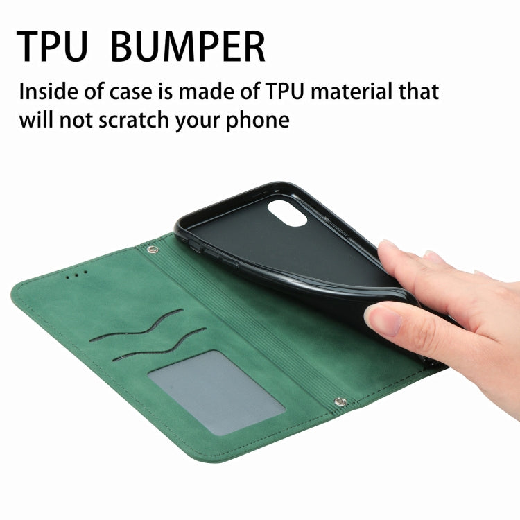 For Samsung Galaxy A02 Retro Skin Feel Business Magnetic Horizontal Flip Leather Case with Holder & Card Slots & Wallet & Photo Frame