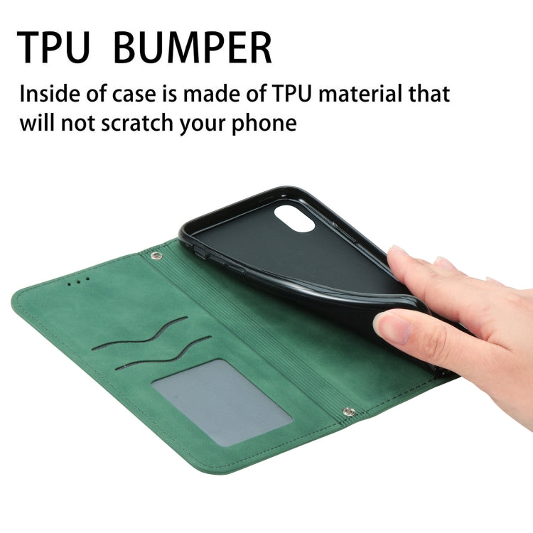 For OPPO Reno5 Pro 5G Retro Skin Feel Business Magnetic Horizontal Flip Leather Case with Holder & Card Slots & Wallet & Photo Frame