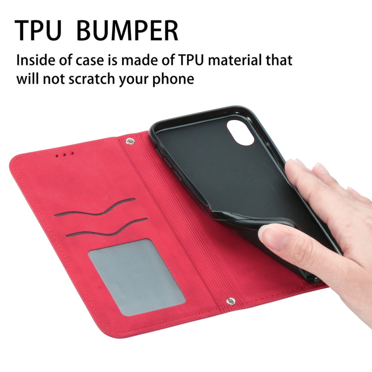 For OPPO Reno5 Pro 5G Retro Skin Feel Business Magnetic Horizontal Flip Leather Case with Holder & Card Slots & Wallet & Photo Frame