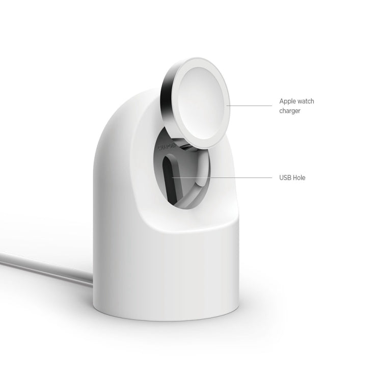 Retro Round Base Silicone Bracket For Apple Watch