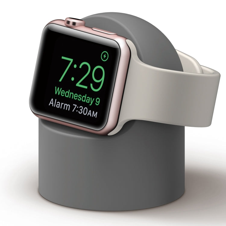 Retro Round Base Silicone Bracket For Apple Watch
