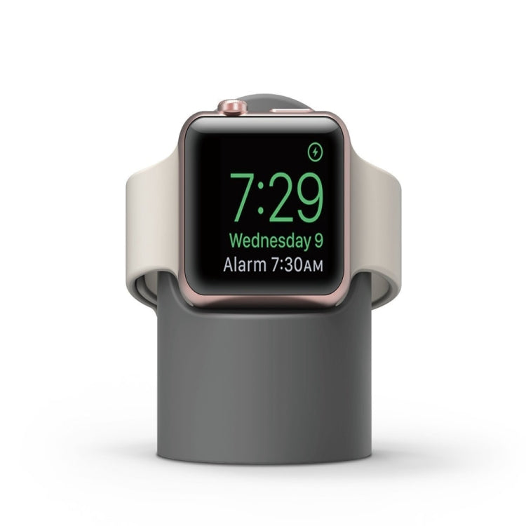 Retro Round Base Silicone Bracket For Apple Watch
