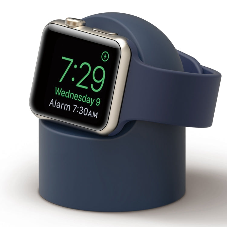 Retro Round Base Silicone Bracket For Apple Watch