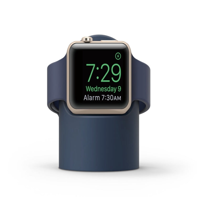Retro Round Base Silicone Bracket For Apple Watch