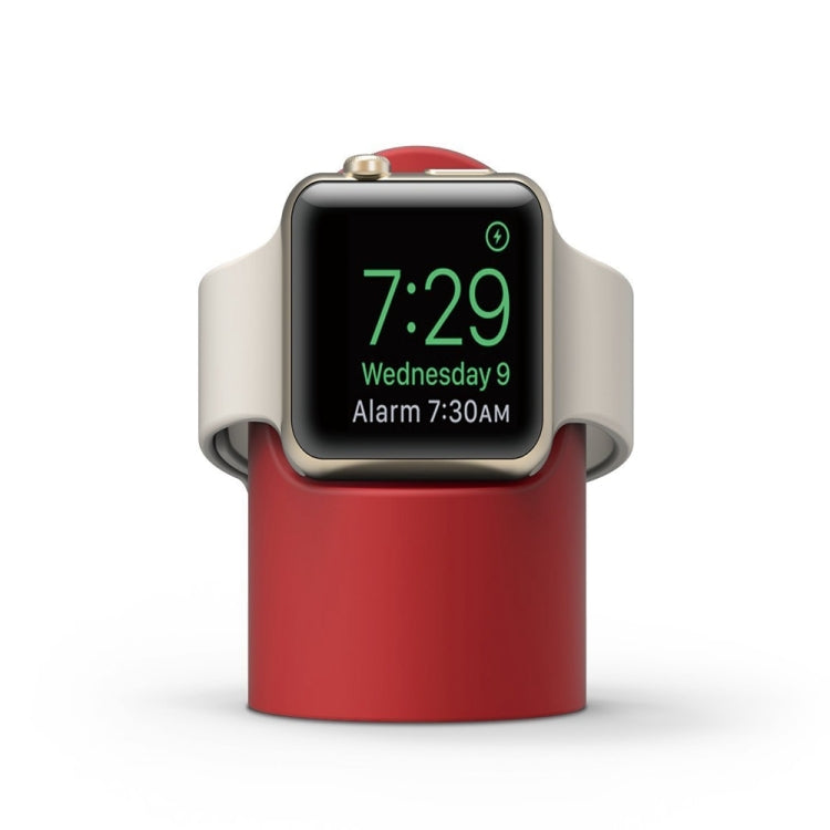 Retro Round Base Silicone Bracket For Apple Watch