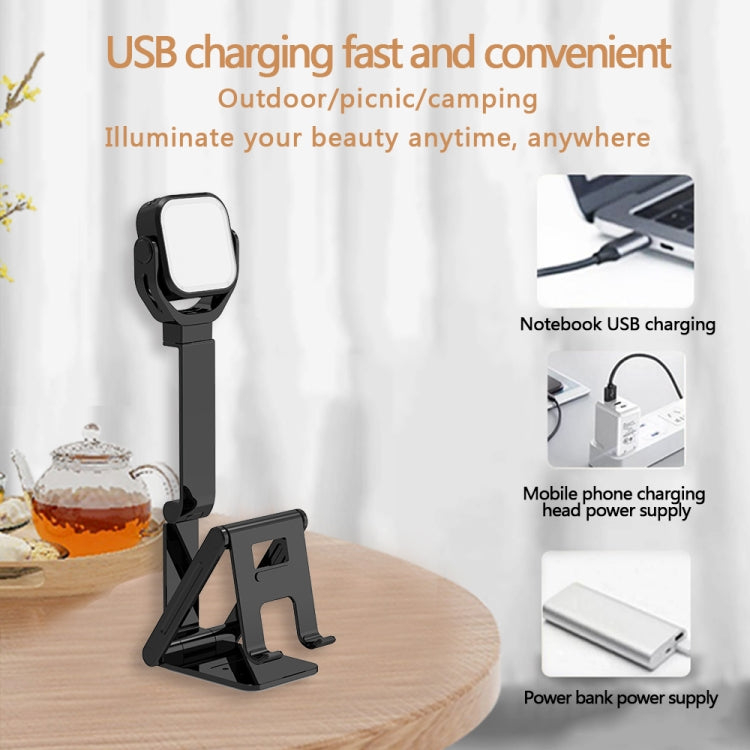 D2 Multi Function Live Short Video Movable Fill light + Bracket Two In One