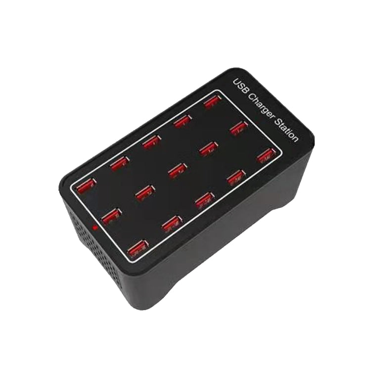 XLD-A7 100W 15 USB Ports Fast Charger Station Smart Charger, AC 110-240V, Plug Size:AU Plug