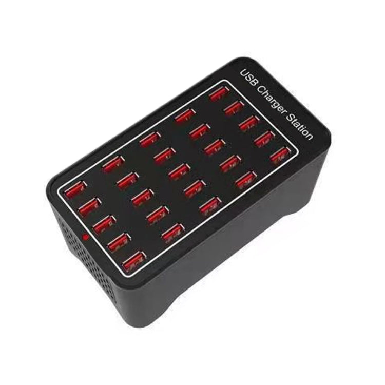 150W 25 USB Ports Fast Charger Station Smart Charger, AC 110-240V, Plug Size:AU Plug