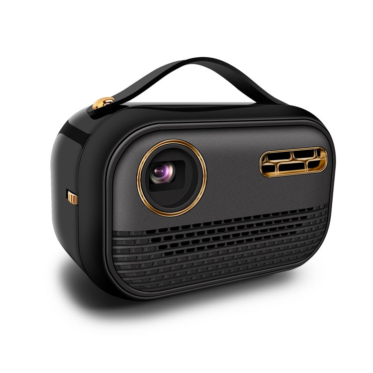 MP168 DLP 4K HD Miniature Projector WiFi Mobile Phone With Screen Mini Portable Smart Home Projector, Power Plug:EU