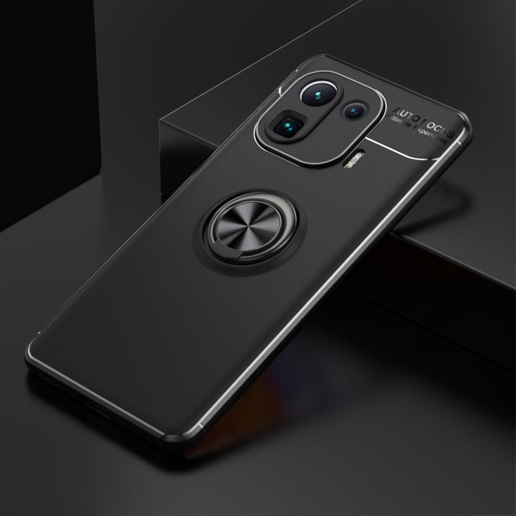 For Xiaomi Mi 11 Pro Metal Ring Holder 360 Degree Rotating TPU Case