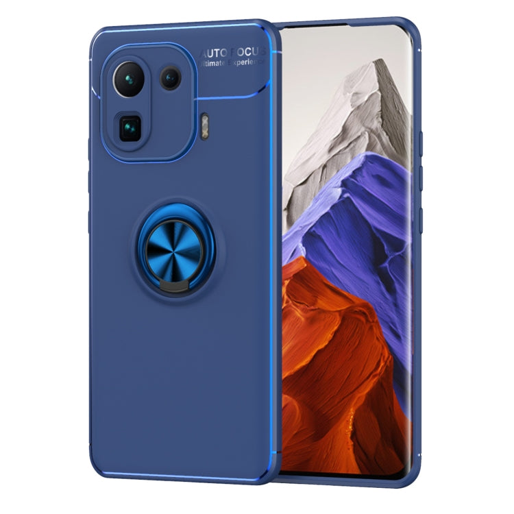 For Xiaomi Mi 11 Pro Metal Ring Holder 360 Degree Rotating TPU Case