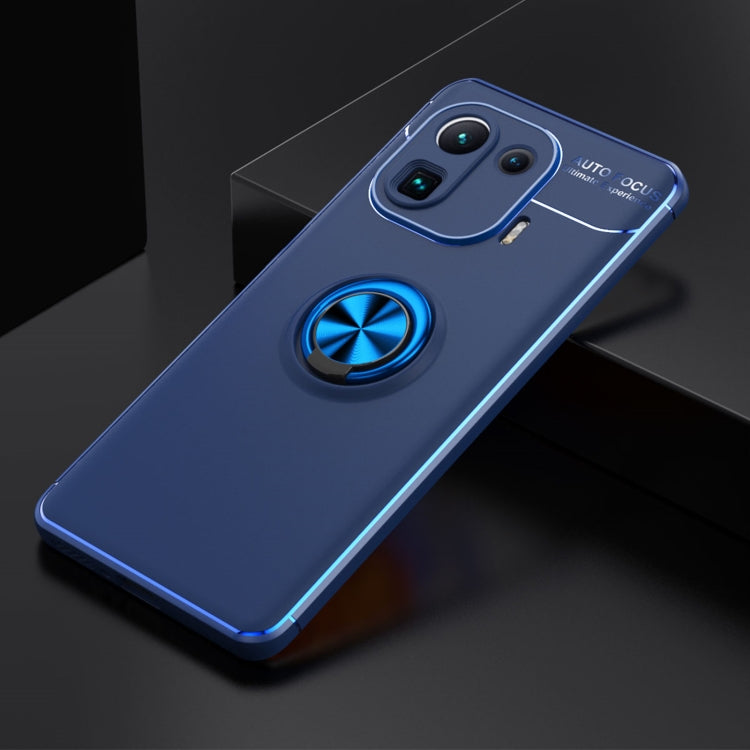 For Xiaomi Mi 11 Pro Metal Ring Holder 360 Degree Rotating TPU Case