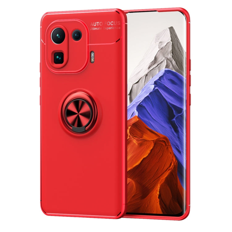 For Xiaomi Mi 11 Pro Metal Ring Holder 360 Degree Rotating TPU Case
